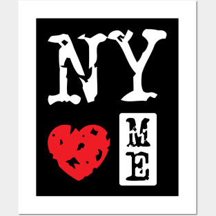 New York Loves Me Posters and Art